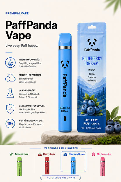 PaffPanda Disposable Vape 1 ml