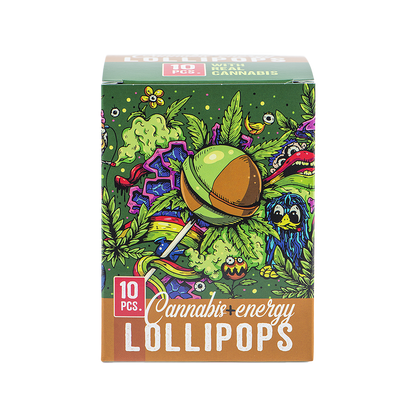 Cannabis Energy Lollipops (einzelner Lolli)